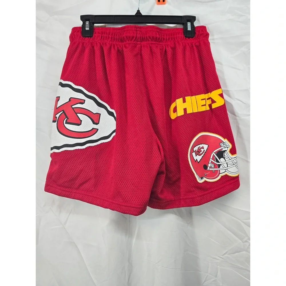 Kansas City Chiefs‎ NFL Ultra Game Mesh Shorts Red Men's Size Medium